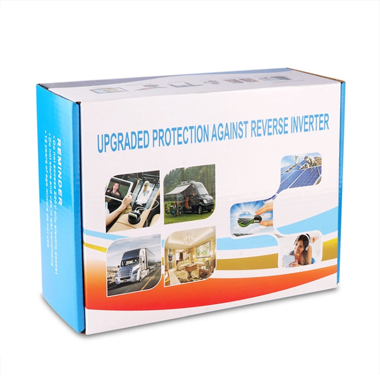 8896 500W Car Smart Multi-functional Digital Display Inverter, 12V, 24V, 48V