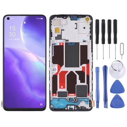Original LCD Screen and Digitizer Full Assembly with Frame, For OPPO Realme GT Neo2, For vivo Y31S, For OPPO Reno4 Lite/F17 Pro, For OPPO Reno5 4G/Reno5 K, For OPPO Reno5 5G/Find X3 Lite, For OPPO Realme 7 5G, For OPPO A96 China