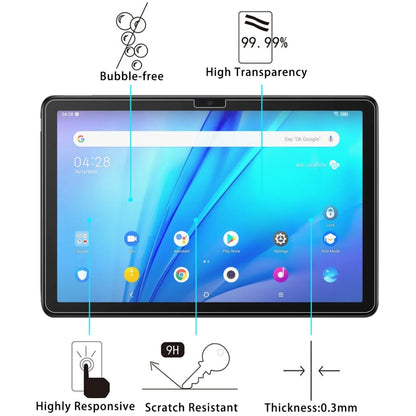 25 PCS 9H 2.5D Explosion-proof Tempered Tablet Glass Film For TCL Tab 10s / Enjoy 2 / T10 / T10S / Honor X8 / Honor 8 Lite / Lenovo K10C X6E6F / Teclast P30T, For TCL Tab 10s / Enjoy 2 / T10 / T10S / Honor X8 / Honor 8 Lite (25 PCS)