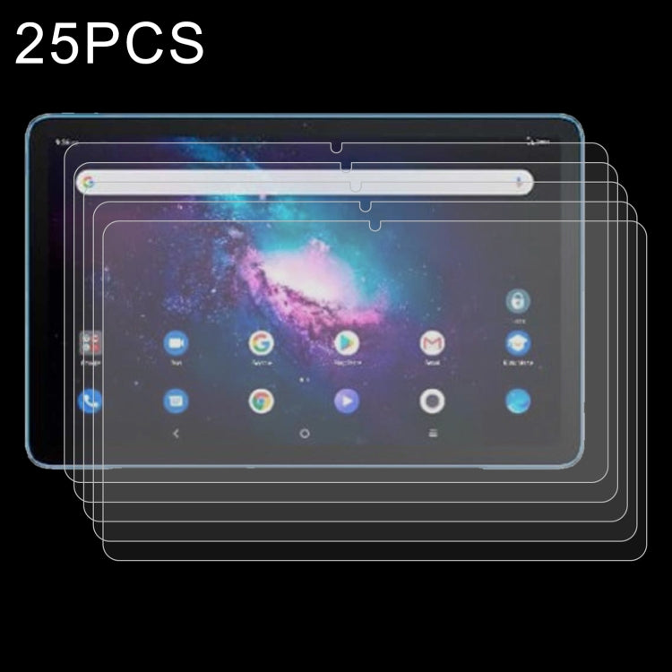 25 PCS 9H 2.5D Explosion-proof Tempered Tablet Glass Film For TCL Tab 10s / Enjoy 2 / T10 / T10S / Honor X8 / Honor 8 Lite / Lenovo K10C X6E6F / Teclast P30T, For TCL Tab 10s / Enjoy 2 / T10 / T10S / Honor X8 / Honor 8 Lite (25 PCS)