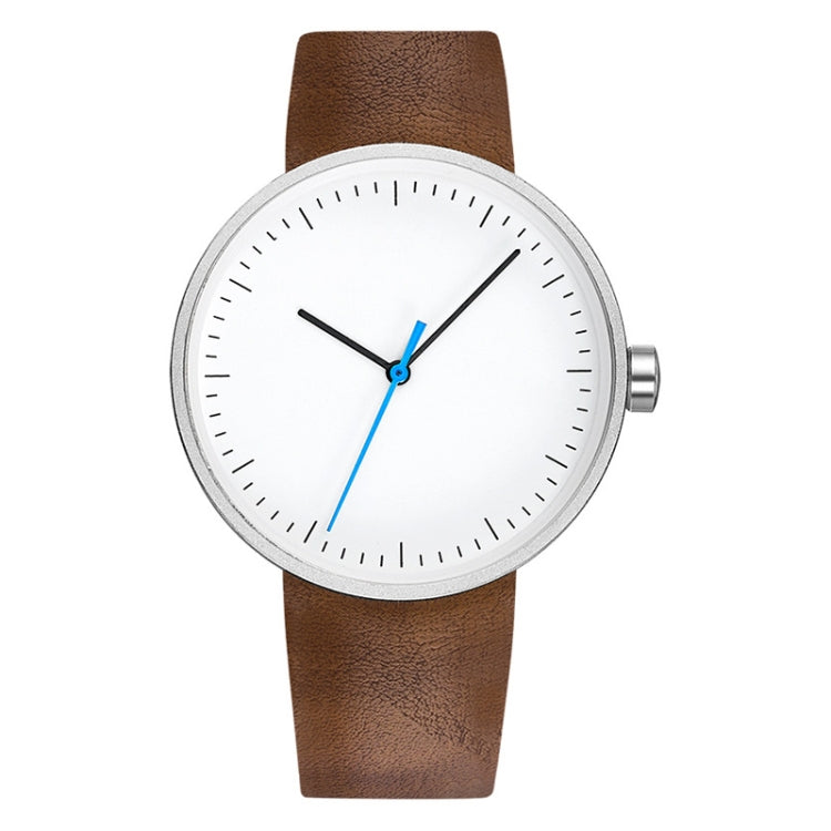 YAZOLE 522 Red & Blue Pointer Quartz Movement Sports Watch