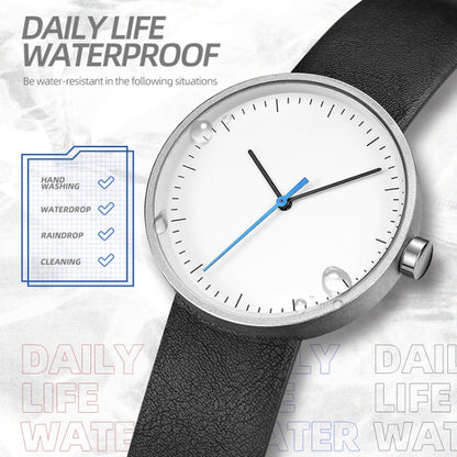 YAZOLE 522 Red & Blue Pointer Quartz Movement Sports Watch