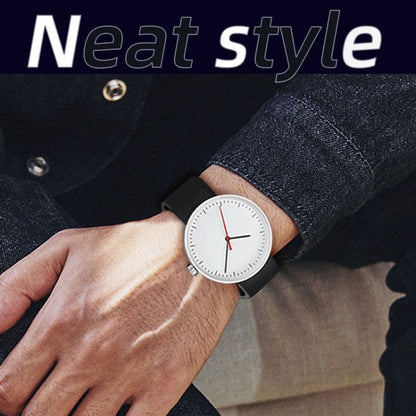 YAZOLE 522 Red & Blue Pointer Quartz Movement Sports Watch