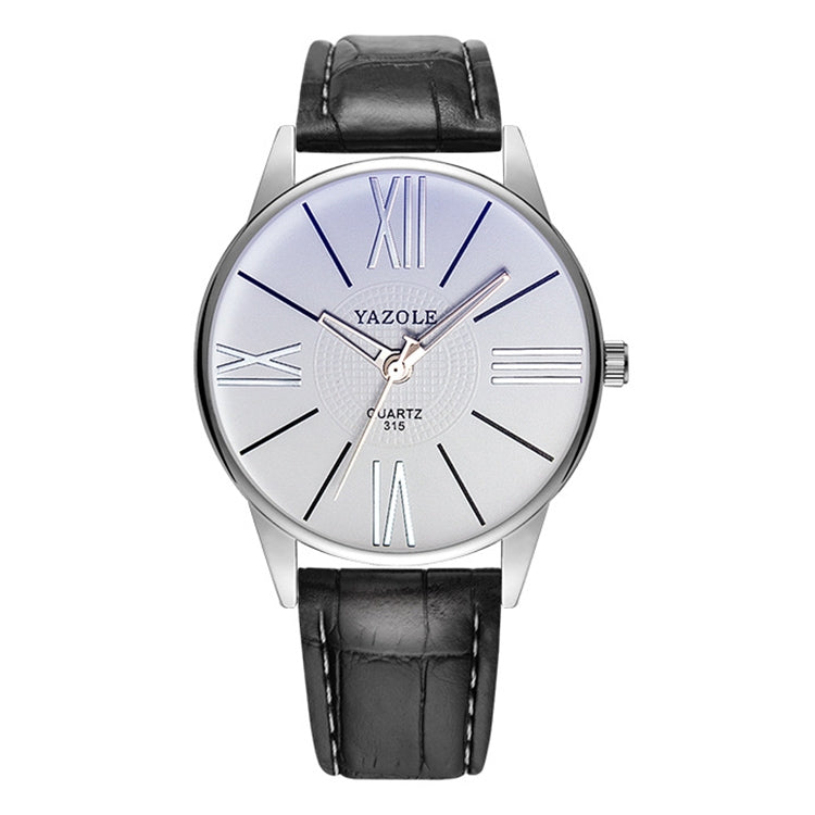 YAZOLE 315 Simple Large Dial Waterproof Sports Quartz Watch