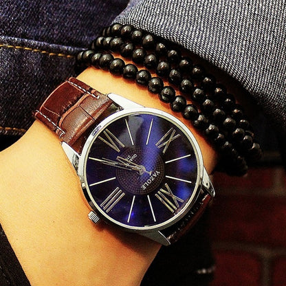 YAZOLE 315 Simple Large Dial Waterproof Sports Quartz Watch