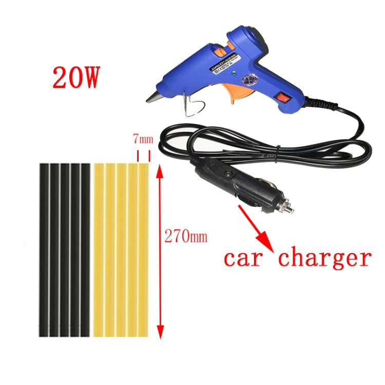 38 in 1 12V Car Cigarette Lighter Plug Paintless Dent Puller, 38 in 1 Black Puller