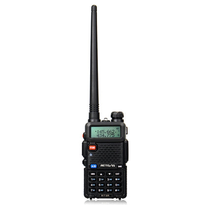 RETEVIS RT5R EU Frequency 144-146MHz & 430-440MHz Handheld Two Way Radio Walkie Talkie, RT5R EU Frequency