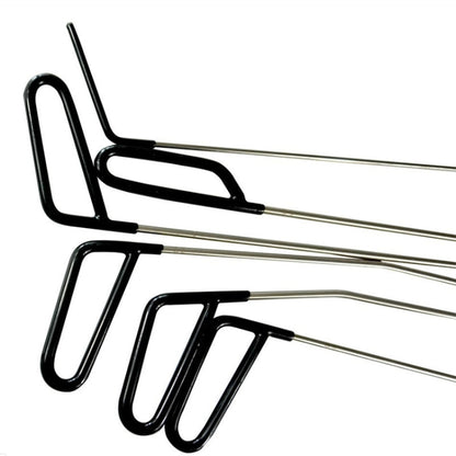 Q1 6 in 1 Car Paintless Dent Repair Hail Remover Hooks Rods Kit, Q1 6 in 1