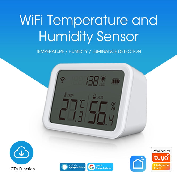 NEO NAS-TH02W WiFi 3 in1 Temperature and Humidity Sensor, TH02W
