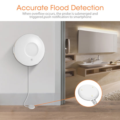 NEO NAS-WS02B ZigBee Water Sensor Flood Sensor, WS02B Flood Sensor