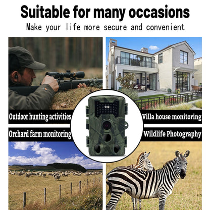 PR1000 2 Inch LCD Screen Infrared Night Vision Motion Wildlife Hunting Trail Camera, PR1000