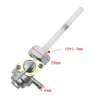 2 PCS Motorcycle Fuel Tap Valve Petcock Fuel Tank Gas Switch for Honda CB400/CB500/CB550/CB750, For Honda (White), For Honda (Red)