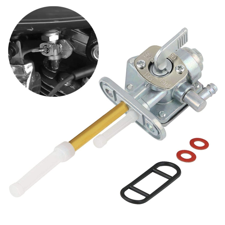 Motorcycle Fuel Tap Valve Petcock Fuel Tank Gas Switch for Suzuki LT80, For Suzuki LT80