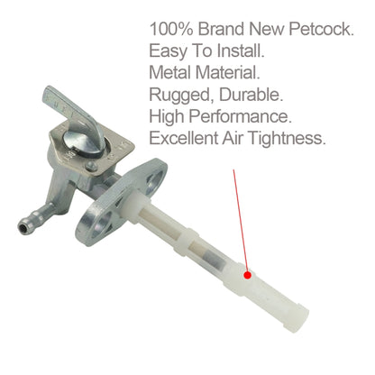 Motorcycle Fuel Tap Valve Petcock Fuel Tank Gas Switch for Honda CRF150, For Honda CRF150