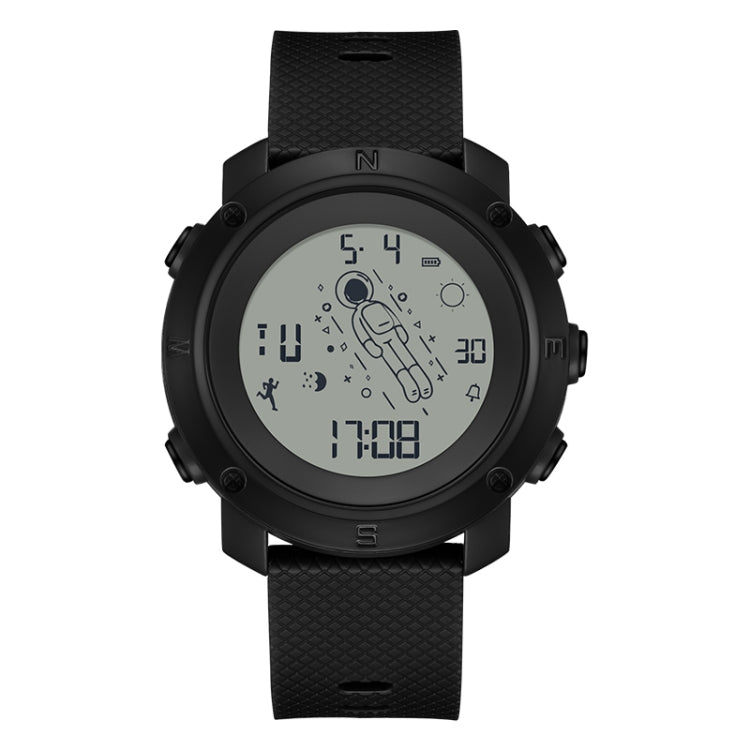 SANDA 2128 Astronaut Waterproof Luminous Electronic Watch