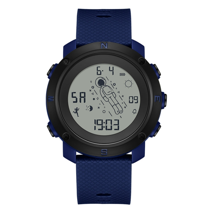 SANDA 2128 Astronaut Waterproof Luminous Electronic Watch