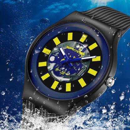 SANDA 3207 Fashion Waterproof  Electronic Sports Watch