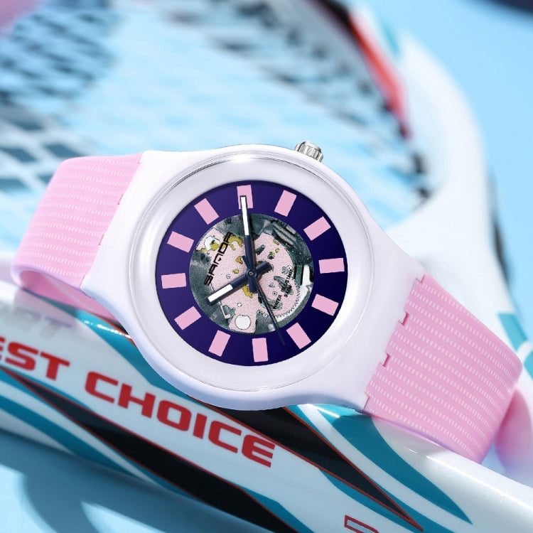 SANDA 3207 Fashion Waterproof  Electronic Sports Watch