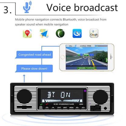 SX-5513 Car LCD Bluetooth 12V MP3 Player, Support FM / TF / U Disk, SX-5513