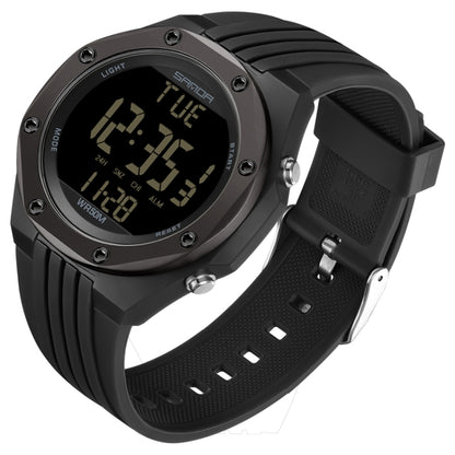 SANDA 6093 Waterproof Luminous Electronic Digital Watch