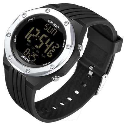SANDA 6093 Waterproof Luminous Electronic Digital Watch