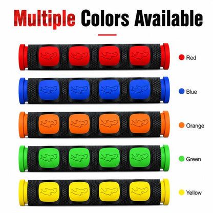 2 PCS Motorcycle Modification Accessories PVC Horn ShapeHand Grip Cover Handlebar Set