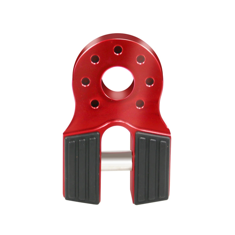 Aluminum Flatlink Winch Shackle Mount Assembly for Tow Haul Truck ATV UTV Winch Lines Winch Hook, TH049-R