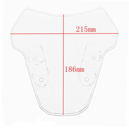 Motorcycle Airflow Deflector Windshield for Yamaha MT-07 2021, for Yamaha MT-07 2021-Black, for Yamaha MT-07 2021-Transparent, for Yamaha MT-07 2021-Grey, for Yamaha MT-07 2021-Smoked