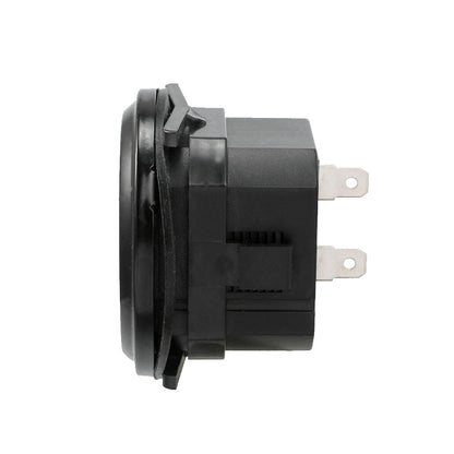 Mechanical Chronograph Marine Boat Engine Round ACDC Truck Chrono Hour Meter, Mechanical Chronograph