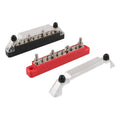 1 Pair 10 Way Power Distribution Block Terminal Studs with 4 Fixing Screws, A7473