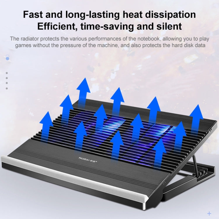 T10 Aluminum Alloy Multi Gear Adjustable Laptop Radiator