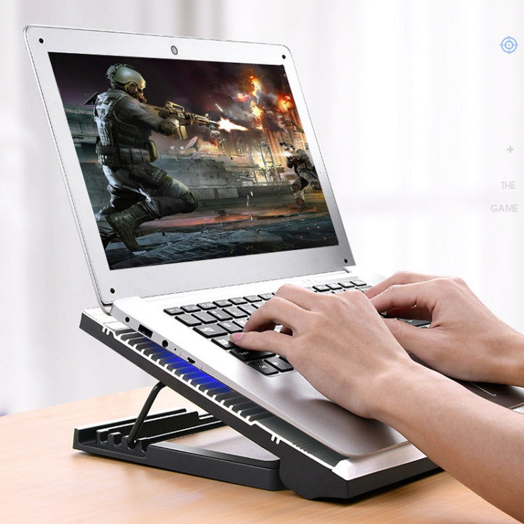 T10 Aluminum Alloy Multi Gear Adjustable Laptop Radiator
