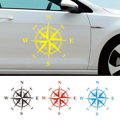 D-366 Compass Pattern Car Modified Decorative Sticker, D-366