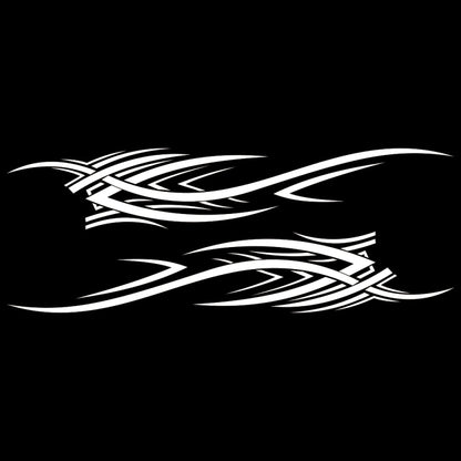 2 PCS/Set D-503 Totem Pattern Car Modified Decorative Sticker, D-503