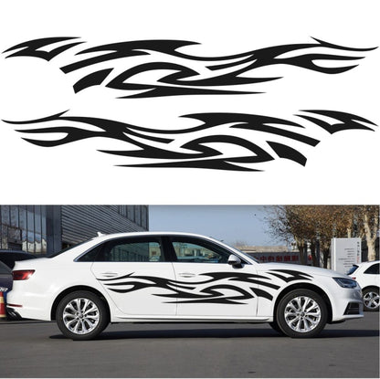 2 PCS/Set D-521 Fire Totem Pattern Car Modified Decorative Sticker, D-521
