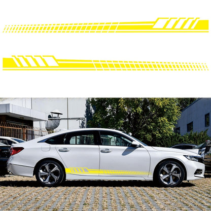 2 PCS/Set D-707 Striped Totem Pattern Car Modified Decorative Sticker, D-707