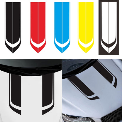 D-711 Stripe Pattern Car Modified Hood Decorative Sticker, D-711