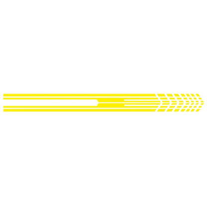 D-730 Stripe Pattern Car Modified Decorative Sticker, D-730