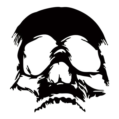 D-774 Evil Skull Pattern Car Modified Decorative Sticker, D-774