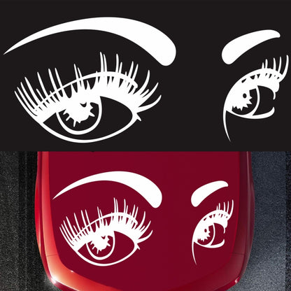 D-821 Beauty Eyes Pattern Car Modified Decorative Sticker, D-821