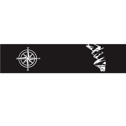 D-864 Compass Pattern Car Modified Decorative Sticker, D-864