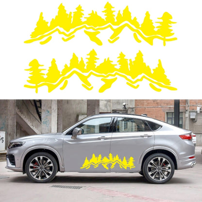 2 PCS/Set D-924 Mountain Woods Pattern Car Modified Decorative Sticker, D-924