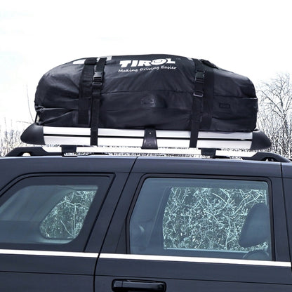 T24528 15 Cubic Foot Car Universal Rainproof Roof Luggage Outdoor Camper Roof Bag, T24528