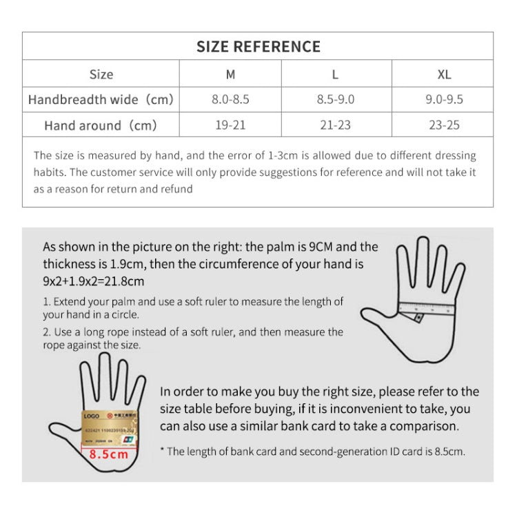 BOODUN 1408 4D Silicone Shock Absorbing Half Finger Breathable Bicycle Outdoor Riding Gloves, M, L