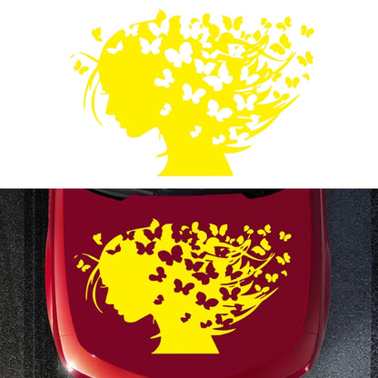 D-956 Butterfly Girl Pattern Car Modified Decorative Sticker, D-956