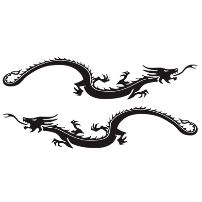 2 PCS/Set D-965 Dragon Pattern Car Modified Decorative Sticker, D-965