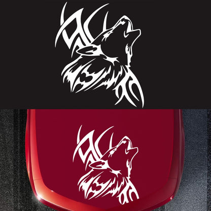 D-967 Wolf Tribe Pattern Car Modified Decorative Sticker, D-967