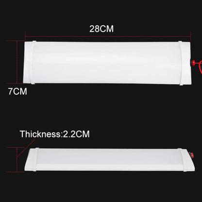 2 PCS ZS-3330 Truck LED Inside Reading Light Car Cabin Light Bar, DC12-80V, DC12V, DC24V