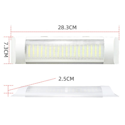 2 PCS ZS-3331 12-80V High Bright 84LEDs RV Dome Light Cabin Light Bar, ZS-3331