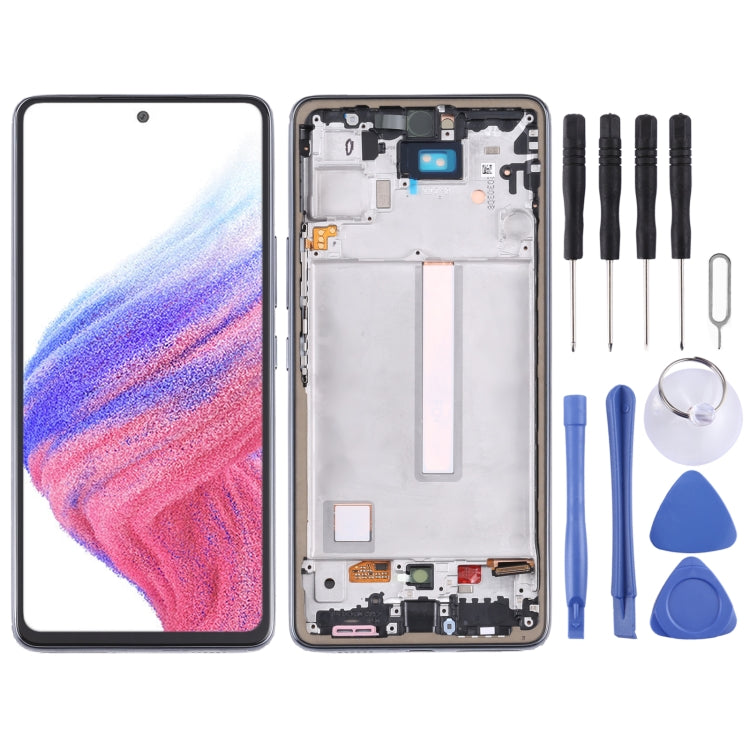 Original LCD Screen and Digitizer Full Assembly with Frame, For Samsung Galaxy A73 5G SM-A736B, For Samsung Galaxy A53 5G SM-A536B, For Samsung Galaxy A13 5G SM-A136U, For Samsung Galaxy A12 Nacho, For Samsung Galaxy A23 SM-A235F                       ...